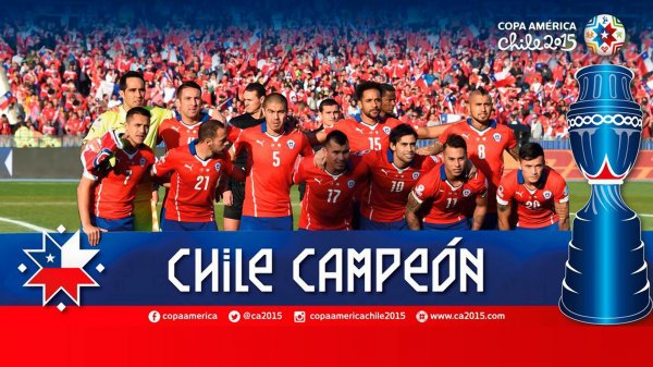 Сборная Чили по футболу - победитель Кубка Америки 2015