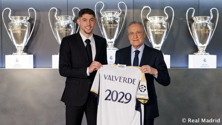 Вальверде продлил контракт с "Реалом" до 2029 года